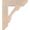 Ekena Millwork Olympic Slat Smooth Bracket, Douglas Fir, 5 1/2"W x 24"D x 28"H BKT06X24X28OLY06SDF - alternate 4